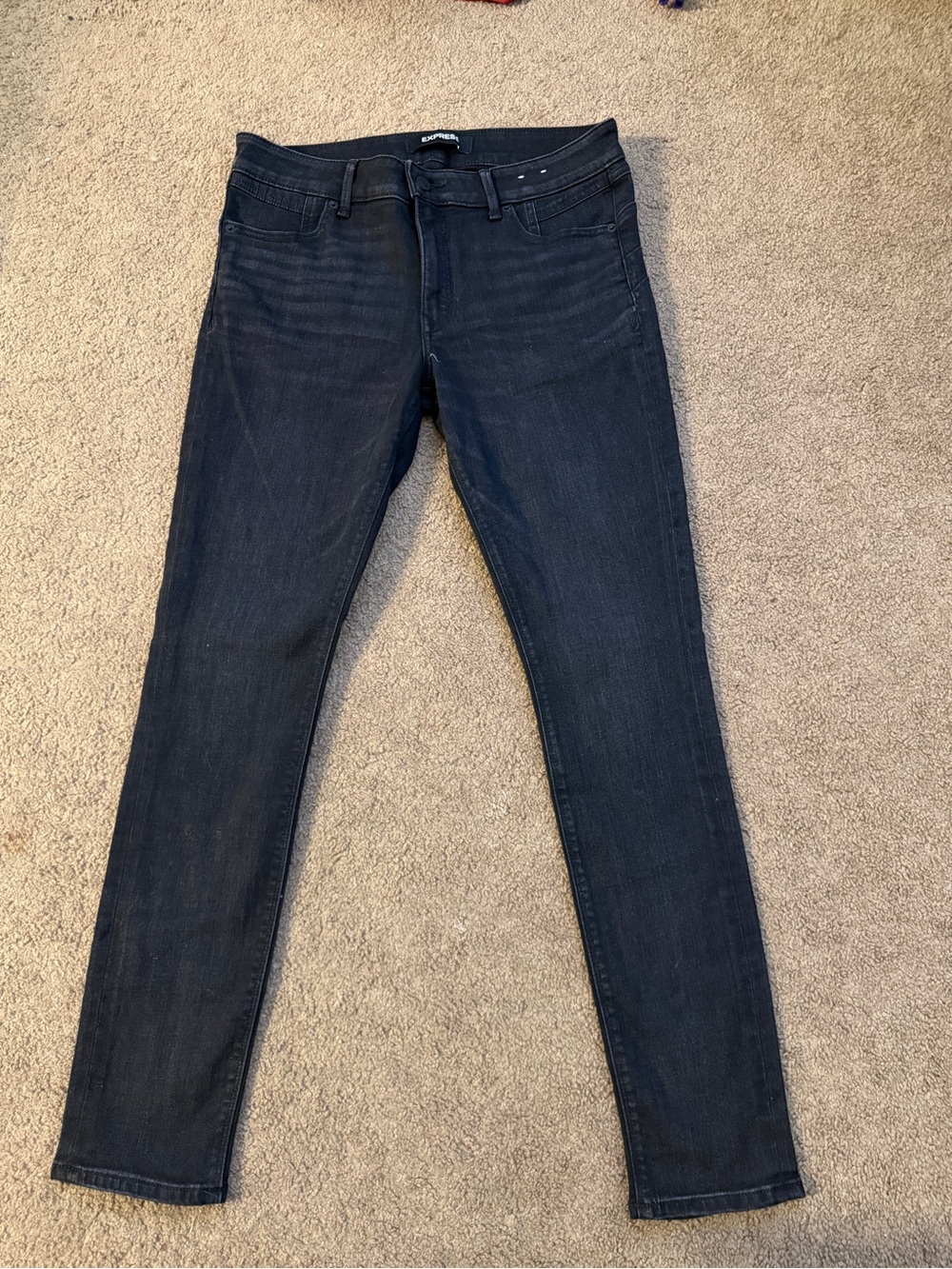 Women’s Express Black legging mid rise jean Women - Dark Wash black size 10r